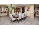 Community dining room with a large table and comfortable seating for residents at 1429 Villa Capri Cir # 306, Odessa, FL 33556