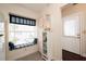 Kitchen boasts a window seat and built-in storage at 158 Sun Isle Cir, Treasure Island, FL 33706