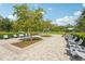 Relaxing community park with seating and landscaping at 16877 Red Brick Ln, Land O Lakes, FL 34638