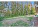 Backyard with grassy area and wooded privacy at 1752 Atrium Dr, Sun City Center, FL 33573
