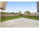 Large backyard patio and grassy area at 2181 Wateroak N Dr, Clearwater, FL 33764