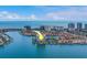 Waterfront condo building with boat slips and tennis courts at 240 Sand Key Estates Dr # 213, Clearwater, FL 33767