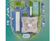 Community complex with pool, parking, and pickleball courts at 240 Sand Key Estates Dr # 213, Clearwater, FL 33767