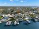 Waterfront home with a backyard swimming pool and a private boat dock at 2502 S Dundee St, Tampa, FL 33629