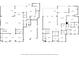 Floor plan showcasing both floors of the home including the kitchen, living room, bedrooms, and garage at 2502 S Dundee St, Tampa, FL 33629