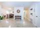 Bright dining area with a table for four and view into kitchen at 2511 Quincy S St, St Petersburg, FL 33711