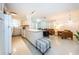 Modern kitchen with white cabinets and granite countertops at 2511 Quincy S St, St Petersburg, FL 33711