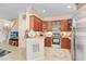 Well-equipped kitchen with ample cabinetry and stainless steel appliances at 310 Summer Clouds Pl, Brandon, FL 33511