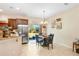 Kitchen with stainless steel appliances and breakfast area at 310 Summer Clouds Pl, Brandon, FL 33511