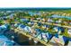 Aerial view of waterfront community with luxury homes at 615 Mirabay Blvd, Apollo Beach, FL 33572