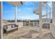 Private balcony with spiral staircase, seating, and neighborhood views at 615 Mirabay Blvd, Apollo Beach, FL 33572