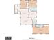 Floor plan layout of the house including measurements at 6254 Pershing Ne St, St Petersburg, FL 33702