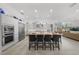 Spacious kitchen, stainless steel appliances, and a sizable island with seating at 720 16Th Ne Ave, St Petersburg, FL 33704