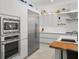 Sleek kitchen with stainless steel appliances and modern cabinetry at 720 16Th Ne Ave, St Petersburg, FL 33704