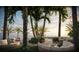 Stunning waterfront patio with comfortable seating and ocean views at 805 S Gulfview Blvd # 607A, Clearwater, FL 33767