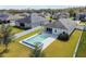 House with private pool and fenced backyard at 12332 Prairie Valley Ln, Riverview, FL 33579