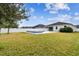 Spacious backyard with a refreshing pool at 12332 Prairie Valley Ln, Riverview, FL 33579