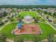 Community playground with play structures and gazebo at 12332 Prairie Valley Ln, Riverview, FL 33579