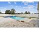 Resort-style pool with a sandy beach entry at 12332 Prairie Valley Ln, Riverview, FL 33579
