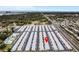 Aerial view showing community layout and location near the ocean at 12400 Park Blvd # 206, Seminole, FL 33772
