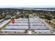 Aerial view of community highlighting location and building layout at 12400 Park Blvd # 206, Seminole, FL 33772