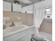 Clean bathroom with tile shower/tub combo at 12400 Park Blvd # 206, Seminole, FL 33772