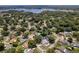 Aerial view showcasing the property's location in a desirable neighborhood at 14040 Cascade Ln, Tampa, FL 33618