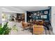 Open living space with a comfortable seating area and adjacent dining area at 263 42Nd Ne Ave, St Petersburg, FL 33703