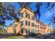 Building exterior highlighting a specific unit with attractive architectural details at 2738 Via Tivoli # 220B, Clearwater, FL 33764
