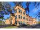 Building exterior showcasing attractive architectural details and landscaping at 2738 Via Tivoli # 220B, Clearwater, FL 33764