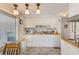 Simple kitchen with white cabinets and wood countertops at 27466 Us Highway 19 N # 78, Clearwater, FL 33761