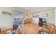 Living room with hardwood floors and kitchen view at 27466 Us Highway 19 N # 78, Clearwater, FL 33761