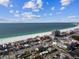 Expansive aerial showcasing beach and coastline at 3629 Gulf Blvd, St Pete Beach, FL 33706