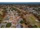 Aerial view showing a single Gathering house with a pool at 5052 Florentine Ct, Spring Hill, FL 34608