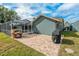 Spacious back patio perfect for outdoor entertaining at 5052 Florentine Ct, Spring Hill, FL 34608