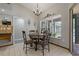 Charming breakfast nook with a table and four chairs at 5052 Florentine Ct, Spring Hill, FL 34608