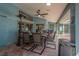 Covered patio with seating area at 5052 Florentine Ct, Spring Hill, FL 34608