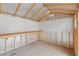 Interior of shed, pegboard walls and workbench at 5332 Nutcracker Cir, Land O Lakes, FL 34639