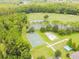 Aerial view of community amenities including a basketball court at 5809 War Admiral Dr, Wesley Chapel, FL 33544