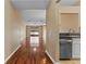 Bright and spacious living room with hardwood floors at 5809 War Admiral Dr, Wesley Chapel, FL 33544