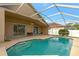 Inviting screened pool and patio area at 10025 Cypress Shadow Ave, Tampa, FL 33647