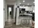 Modern kitchen with stainless steel appliances and island at 1202 W Camellia Dr, Brandon, FL 33510