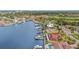 Luxury waterfront home with private dock and solar panels, offering stunning canal views at 1818 Dolphin S Blvd, St Petersburg, FL 33707