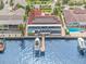 Waterfront home with private dock, solar panels, and spacious backyard at 1818 Dolphin S Blvd, St Petersburg, FL 33707