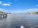 Scenic view of the calm waterway with clear blue skies at 1818 Dolphin S Blvd, St Petersburg, FL 33707