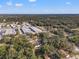 Wide aerial view of property and surrounding area at 18801 Orange Hill Dr, Hudson, FL 34667