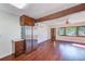 Kitchen features stainless steel appliances and wood cabinets at 21 Belle Meade Cir, Largo, FL 33770