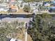 Aerial view showing home's location on canal at 355 Moorings Cove Dr # 355, Tarpon Springs, FL 34689