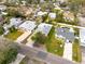 Property location shown in residential area at 4000 Huntington Ne St, St Petersburg, FL 33703