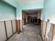 A kitchen undergoing renovation, showing exposed walls and floors at 4000 Huntington Ne St, St Petersburg, FL 33703